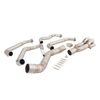 Eksosanlegg passer for Kawasaki Z900 A2 Eksoslyddemper ender&oslash;r Front Link Tube Header Connect Pipe 2018-2024
