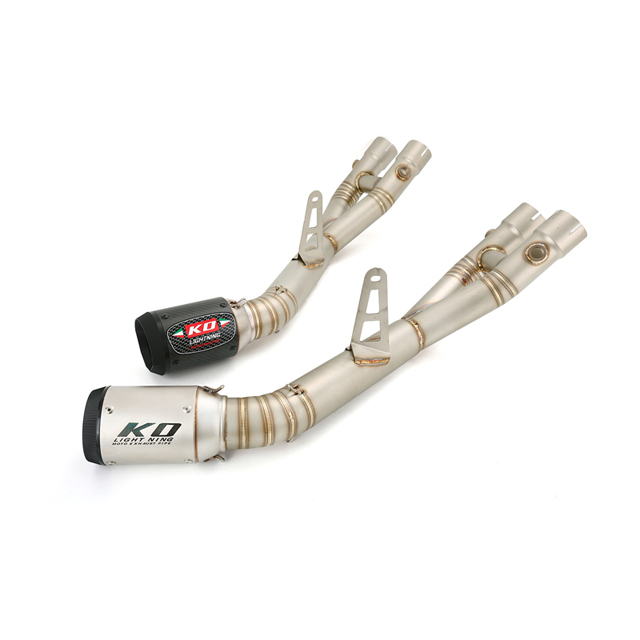 Remova o tubo traseiro intermedi&aacute;rio de exaust&atilde;o do catalisador para Yamaha R1 2015-2024 MT10 FZ-10 2015-2021