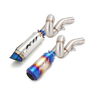 Retire el tubo de cola de la cola del catalizador para Kawasaki Ninja ZX6R ZX636 2009-2023
