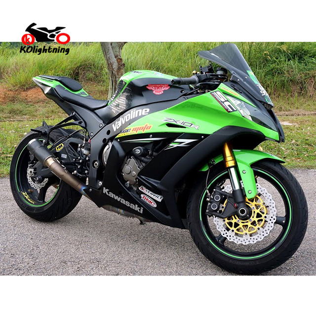 2011-2015 Kawasaki Ninja ZX10R N&aacute;suvn&eacute; koncovky středn&iacute;ho tlumiče v&yacute;fuku