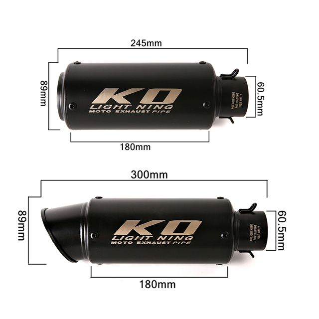 Εξάτμιση Mid Tail Pipe για Yamaha R1 2015-2024 MT10 FZ-10 2015-2021 Remove Catalyst