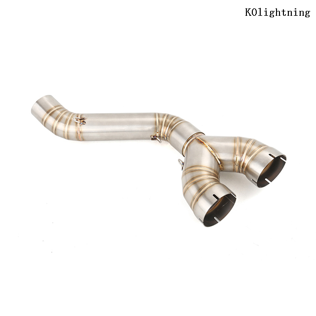 排気マフラーシステム BMW S1000RR 2010-2014、S1000R 2010-2016 排気ミッドテールパイプ用