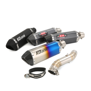 オートバイマフラーホンダ CB400X CB500X CB500F CBR400R CBR500R 排気ミッドリンクパイプ