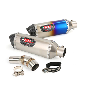 Para Yamaha MT03 MT25 YZF R3 R25 Sistema de escape de la tubería de enlace medio Slip en silenciador