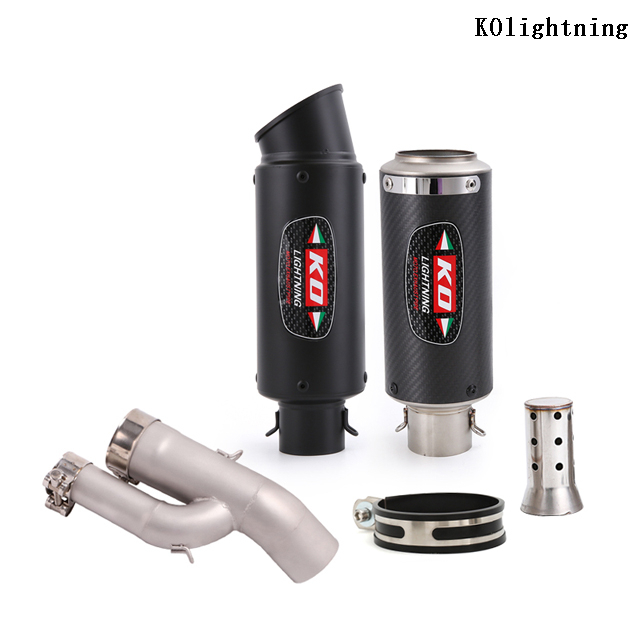 Tlmič v&yacute;fuku pre BMW S1000RR 2017 2018 Koncovky stredov&eacute;ho čl&aacute;nku v&yacute;fuku 