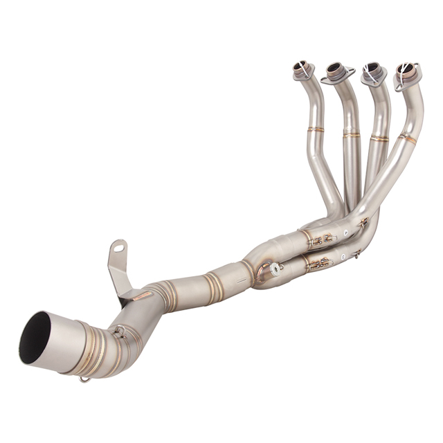 Eksosanlegg passer for Kawasaki Z900 A2 Eksoslyddemper ender&oslash;r Front Link Tube Header Connect Pipe 2018-2024