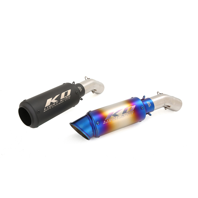 Tubo de escape m&eacute;dio da cauda para Kawasaki Ninja ZX6R ZX636 2009-2023 Remover catalisador 