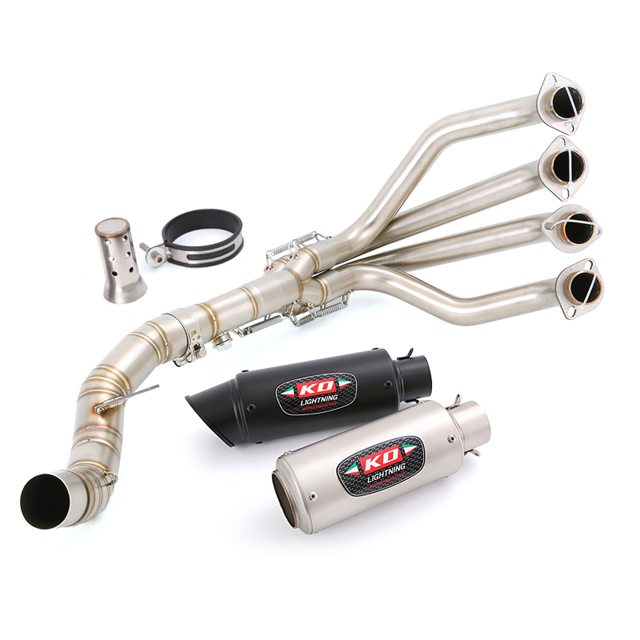 Z1000 Ninja 1000 Pane 2010-2024 Pūnaha Roro Katoa o Muffler Pipe Mua