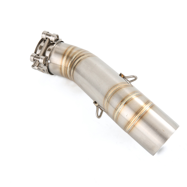 Silencieux d'&eacute;chappement pour moto Honda CB400X CB500X CB500F CBR400R CBR500R, tuyau de liaison interm&eacute;diaire