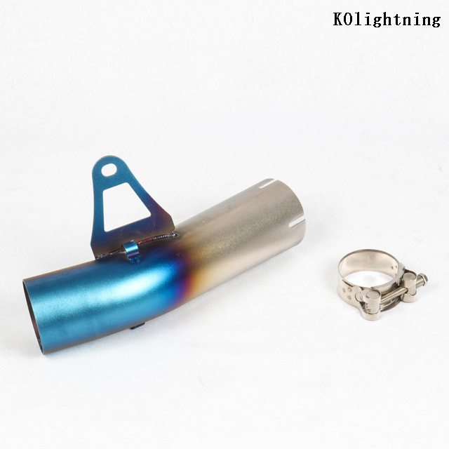 Avgassystem mitt f&ouml;r BMW S1000RR 2015 2016 Avgasljudd&auml;mpare mittr&ouml;r