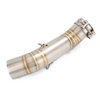 Silencieux d'&eacute;chappement pour moto Honda CB400X CB500X CB500F CBR400R CBR500R, tuyau de liaison interm&eacute;diaire