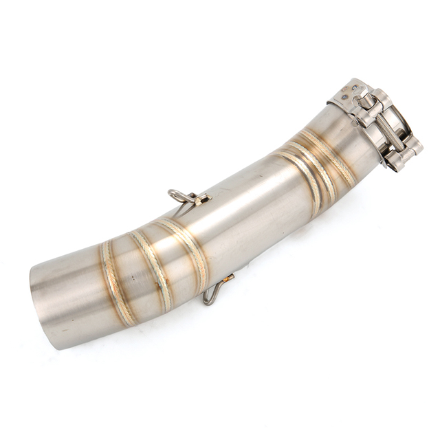 Silencieux d'&eacute;chappement pour moto Honda CB400X CB500X CB500F CBR400R CBR500R, tuyau de liaison interm&eacute;diaire