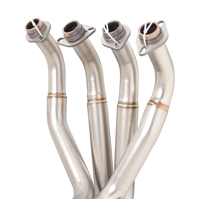 Eksosanlegg passer for Kawasaki Z900 A2 Eksoslyddemper ender&oslash;r Front Link Tube Header Connect Pipe 2018-2024