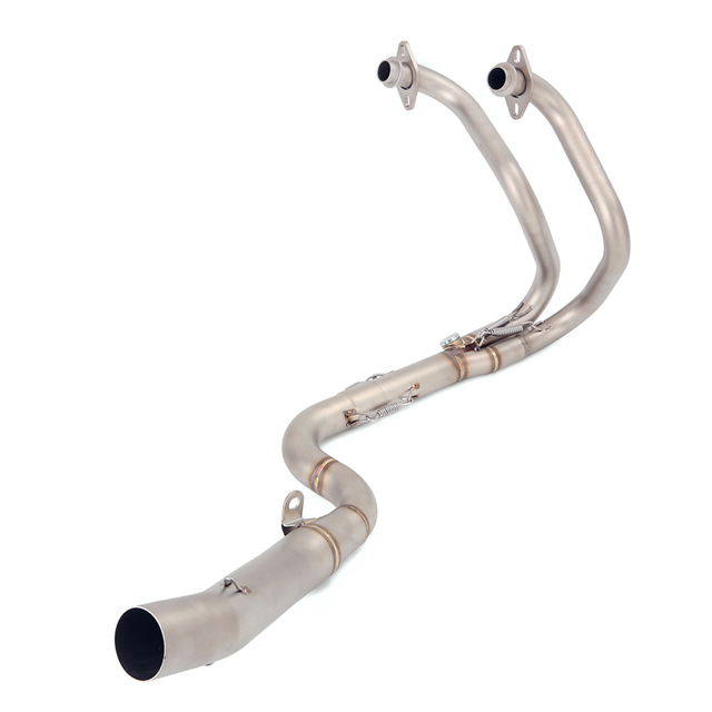  Pane Mo Kawasaki Z250 Ninja 250 300 2013-2016 Muffler Pūnaha Whakakore Puupa Hononga Paipa