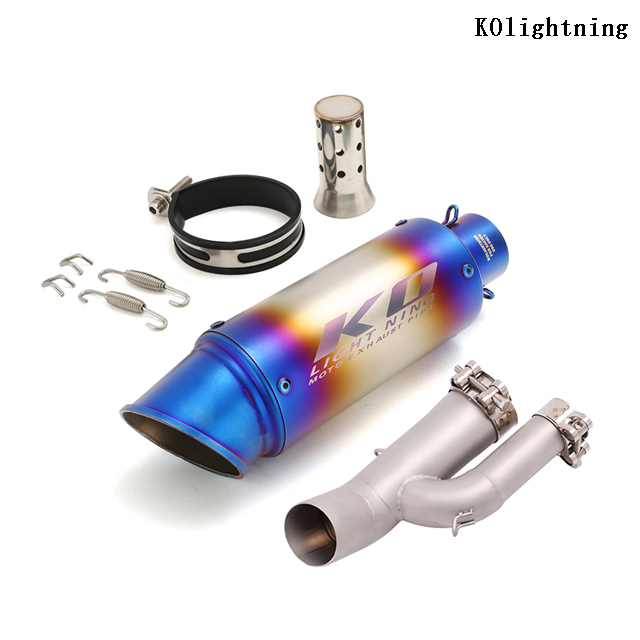 Suggerimenti per la marmitta per BMW S1000RR 2017 2018 Tubo di collegamento centrale di scarico