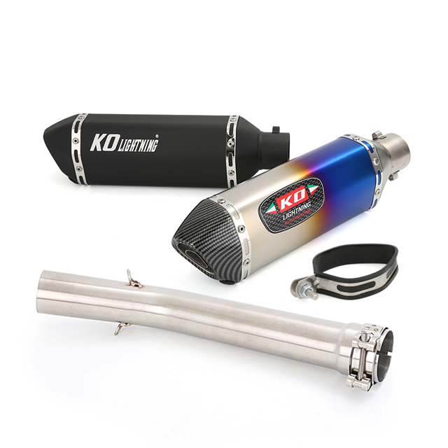 Pre YZF R6 1998-2005 V&yacute;fukov&yacute; syst&eacute;m Nas&uacute;vacie 51 mm koncovky v&yacute;fuku Stredn&aacute; r&uacute;rka tlmiča