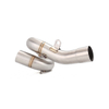 Muffler mo Kawasaki Ninja ZX6R ZX636 2009-2023 Tango Catalyst Exhaust Mid Tail Pipe