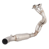 KOlightning Header Avgassystem Passar F&ouml;r Kawasaki Ninja 650 Z650 Front Link Tube Avgasljudd&auml;mpare End Tail Pipe 2023-2025